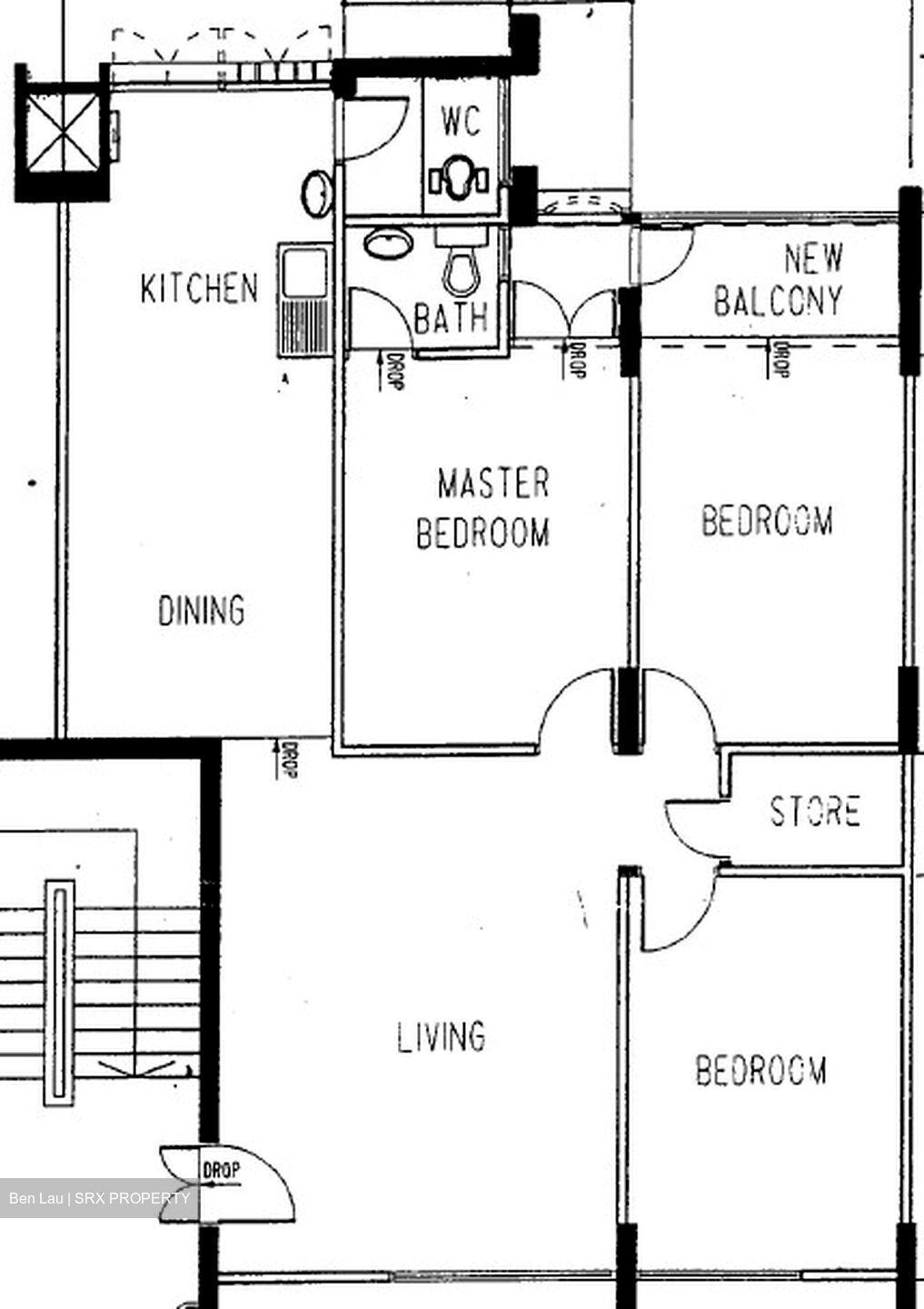 Blk 411 Commonwealth Avenue West (Clementi), HDB 4 Rooms #447033201